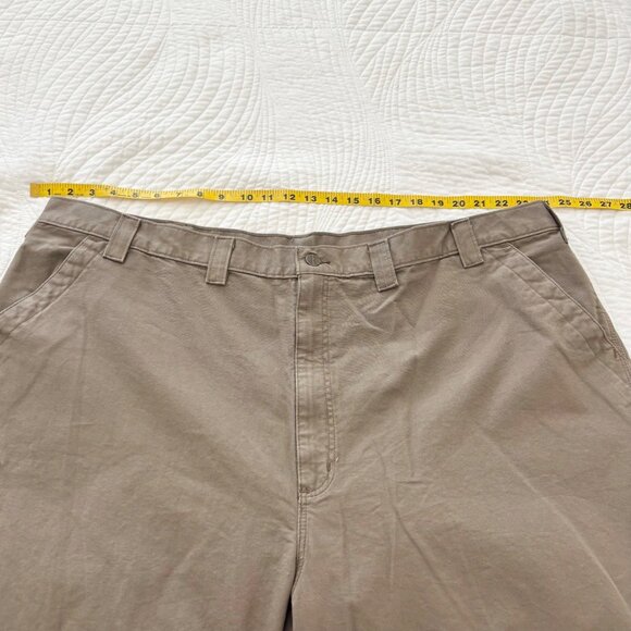 Carhartt B151 Men’s Work Pants 50x32 Brown Loose Fit Canvas Utility - Picture 12 of 15
